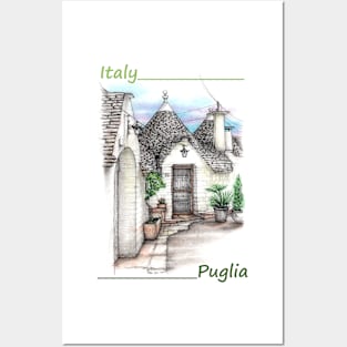 Italy, Puglia, Alberobello Posters and Art